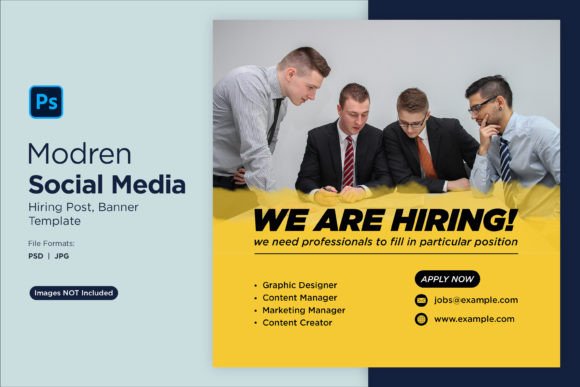 Attract Top Talent with the We Are Hiring Social Media Post 02