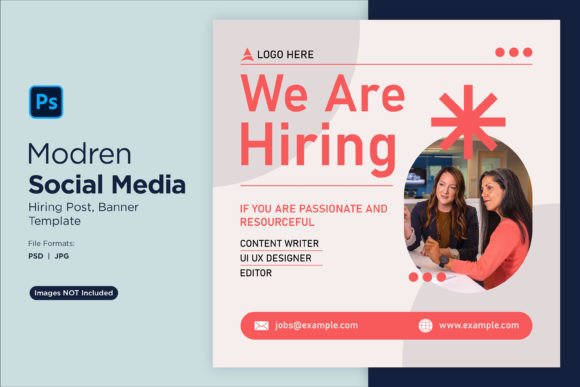 Attract Top Talent with the We Are Hiring Social Media Post 96