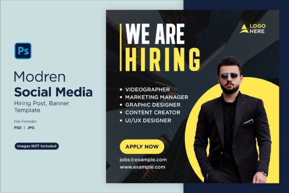 Attract Top Talent with We Are Hiring Social Media Post 36
