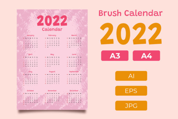 Brush Calendar 2022: Infusing Creativity into Your Year
