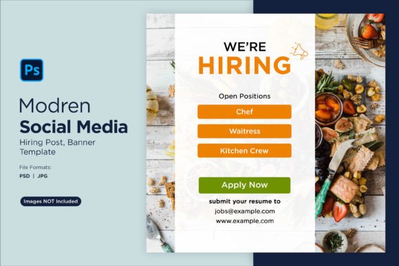 Design Faster: The Ultimate We Are Hiring Social Media Post 53 Template