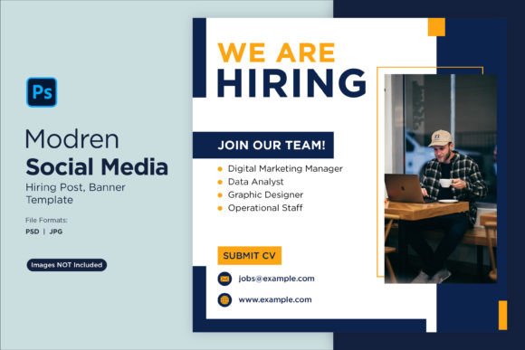 Effortless Hiring: The Power of We Are Hiring Social Media Post 65