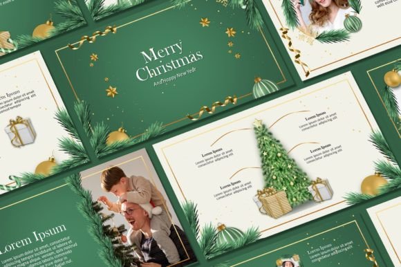 Elevate Your Holiday Presentations with a Christmas Powerpoint Template