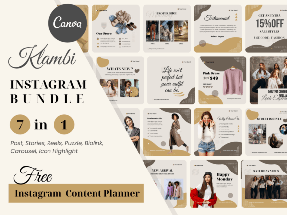 Mastering Fashion Marketing with Canva Instagram Templates