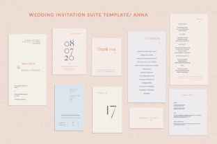 Modern Minimalism: The Anna Wedding Invitation Suite