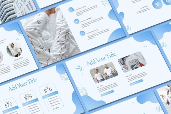 Soft Blue Powerpoint Template: A Calm Foundation for Clear Communication