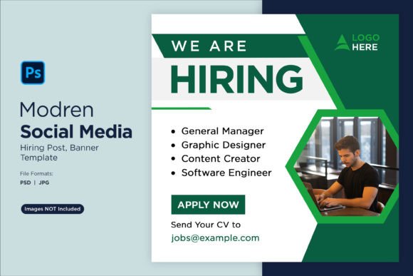 Stop Scrolling, Start Hiring: The We Are Hiring Social Media Post 50 Kit