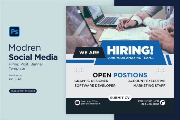 Strategic Hiring Visuals: We Are Hiring Social Media Post 20