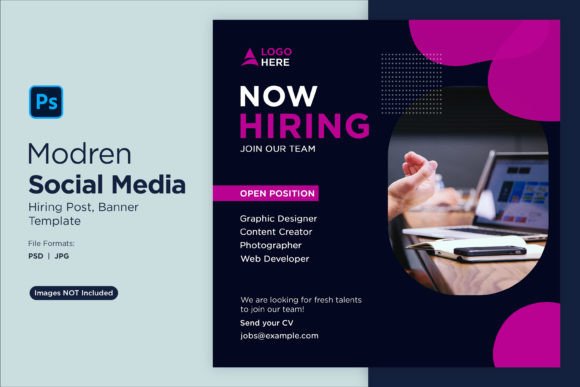 Streamline Your Hiring: The We Are Hiring Social Media Post 88 Template