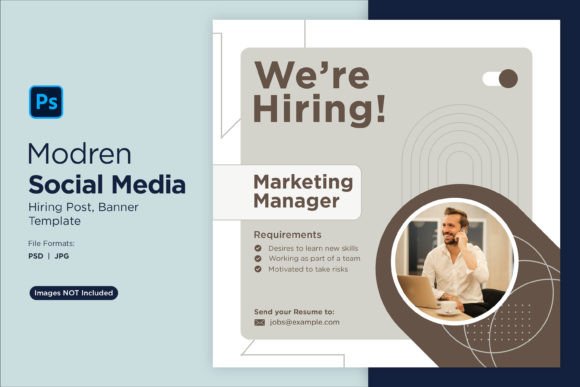 Streamline Your Recruitment with We Are Hiring Social Media Post 24