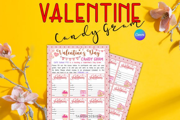 Valentine's Day Candy Gram Template: Your Fundraiser's Secret Weapon
