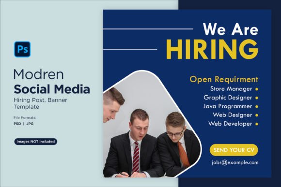 We Are Hiring Social Media Post 06: A Designer's Guide to Efficient Recruitment