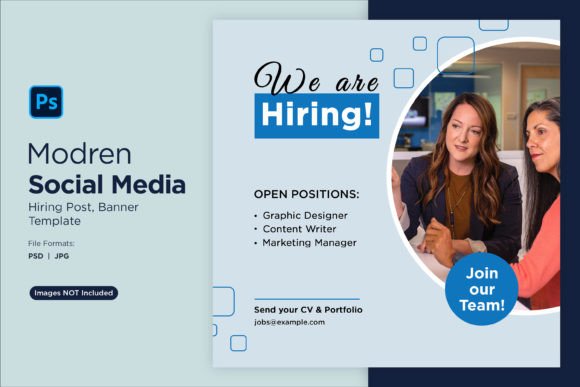 We Are Hiring Social Media Post 11: A Template for Talent
