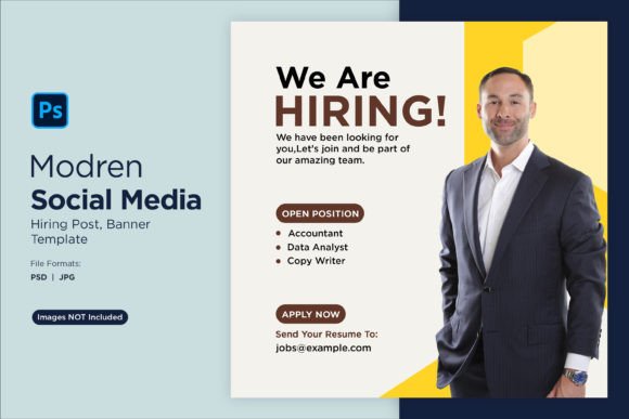 We Are Hiring Social Media Post 68: A Designer's Toolkit for Recruitment